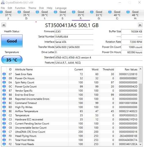 Seagate Barracuda 500GB 3.5" HDD