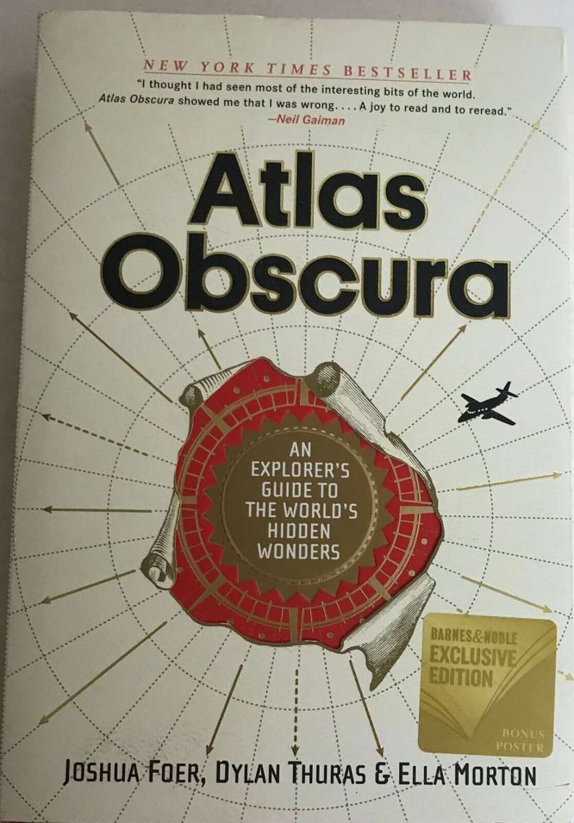 Atlas Obscura: An Explorer`s Guide To The World`s Hidden Wonders *NO RESERVE*