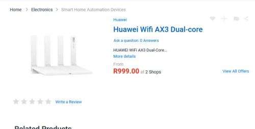 *Sealed* Huawei Wifi AX3 Dual-core