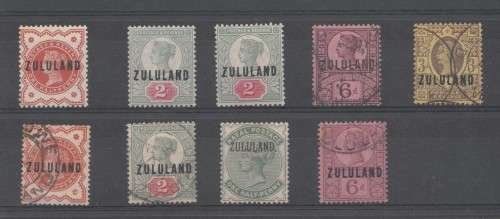 Zululand - 1888 Mixed Lot UMM / Used ***HIGH CV***
