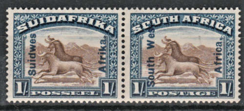 SWA - 1927 Pictorials of SA Overprint SACC 77 - MM