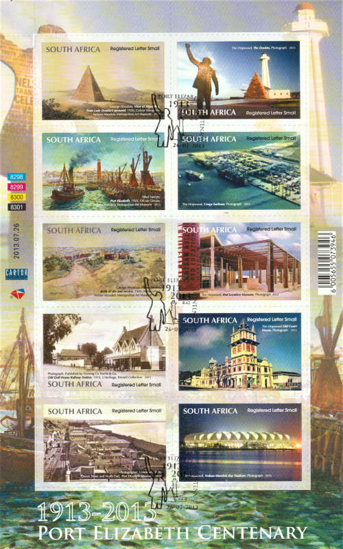 RSA - 2013 Port Elizabeth Centenary  SACC2239 - CTO