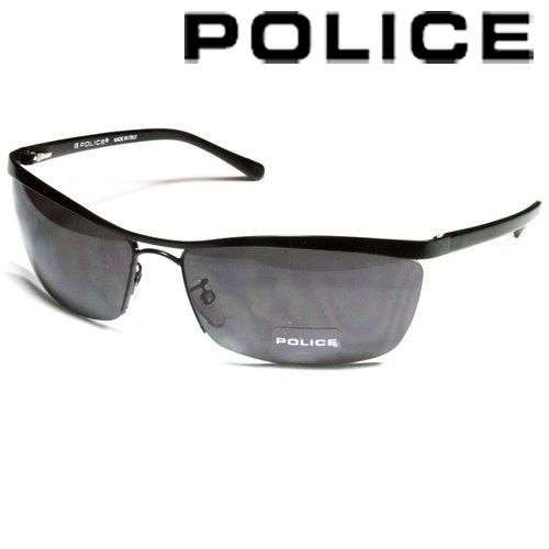 Authentic POLICE Men's Marines Rimless Sunglasses + Police Black Case BRAND NEW