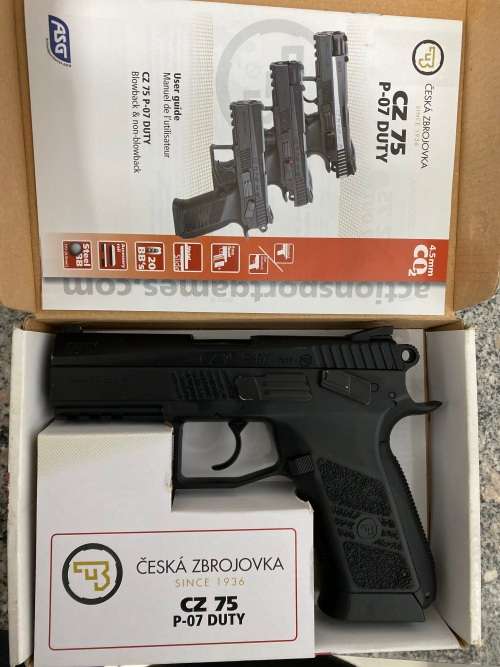 CZ75 P-07 Duty C02 Gas Gun pistol