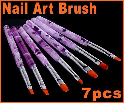 Promotions ! 7 Sizes Professional UV Gel Brush