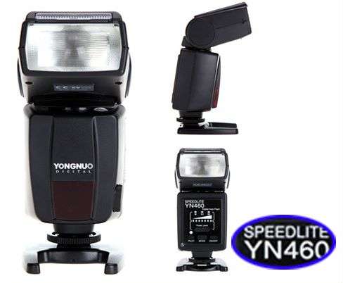 Newest YONGNUO YN460 Camera Flash Speedlite for Canon Nikon Pentax
