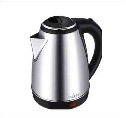 Condere 2 Litre Cordless Electric Kettle Stainless Steel