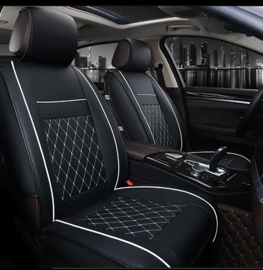 Universal PU Leather Car Seat Covers Set