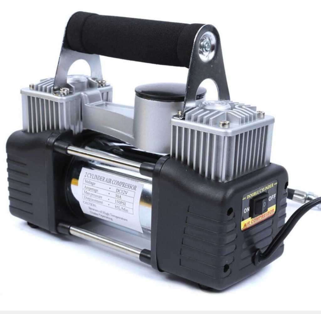 Air Compressor 12V Dual Cylinder 628 - 4x4