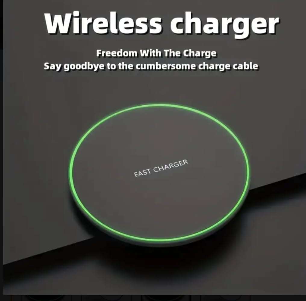 Wireless Charging Pad For iPhone, AirPods, Samsung Galaxy & More