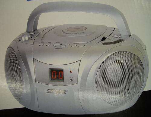 BRAND NEW SOLSONIC CD/RADIO PORTABLE PLAYER!!
