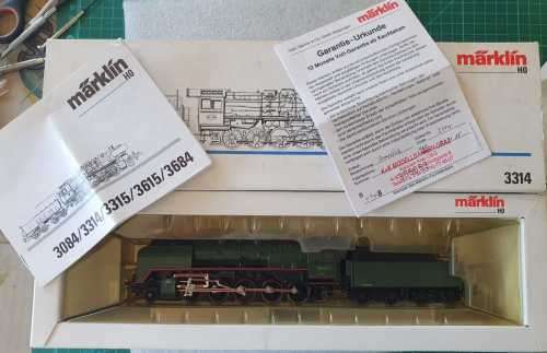 Marklin 3314 Steam Loco analog