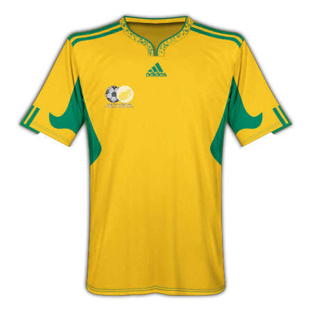 Bafana Bafana  AUTHENTIC OFFICIAL KIT 2010 Home & Away