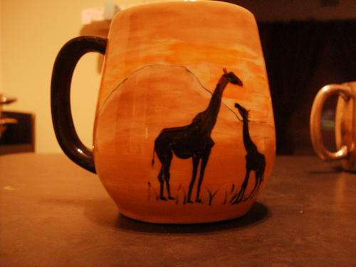 Beautiful Handpainted Mug - South African