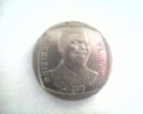 CRAZY ONE DAY!!!!!!!!2000 MANDELA COIN.USED BUT STILL IN GOOD CONDITION