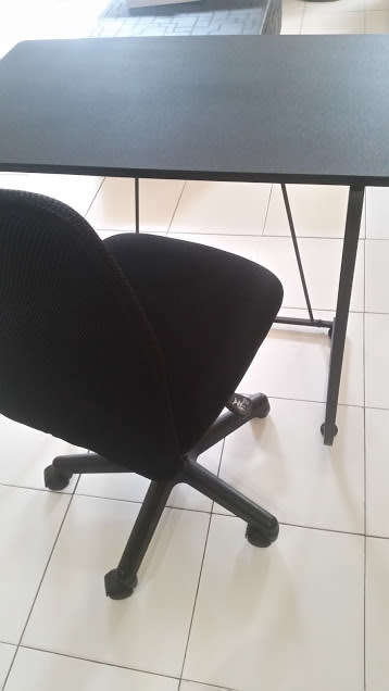 Study Desk and comfortable adjustable chair