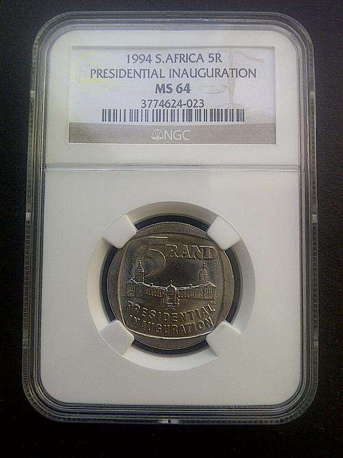 ##1994 Presidential Inauguration R5   MS64  ## Only 1524 GRADED @ MS64