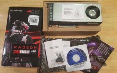 AMD Sapphire RX 470 4G D5 Platinum Edition OC