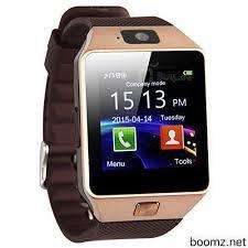 Bluetooth Smart Wrist Watch Phone With Camera Support SIM Card For Android IOS - Silver or Bronze