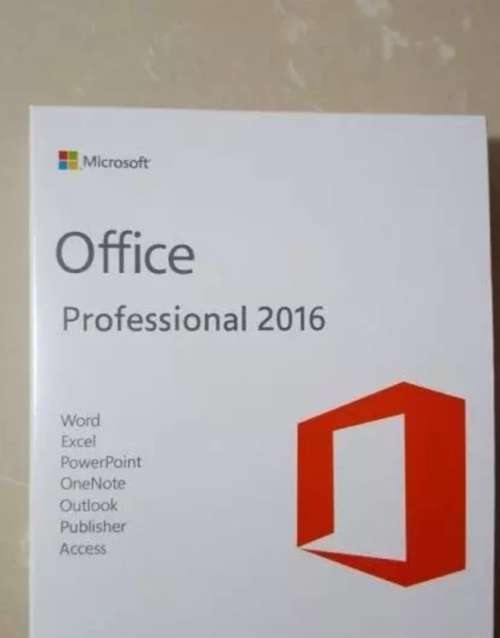 MICROSOFT OFFICE 2016 PROFESSIONAL EDITION. Sealed Retail Package. Never Used!!!