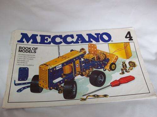 MECCANO 4 BOOK OF MODELS