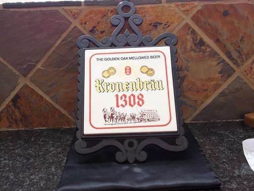 KRONENBRAU 1308 BAR PLAQUE.
