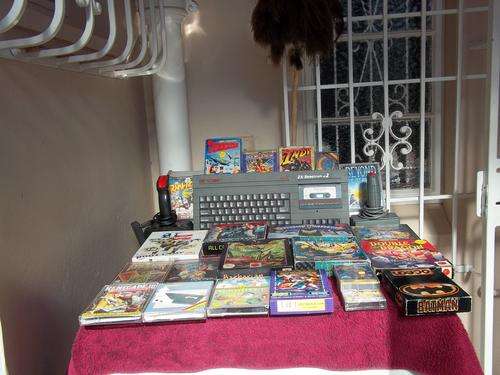 SINCLAIR 128K Z X SPECTRUM +2 GAMING CONSOLE AND 34 GAMES.ALL ORIGINAL
