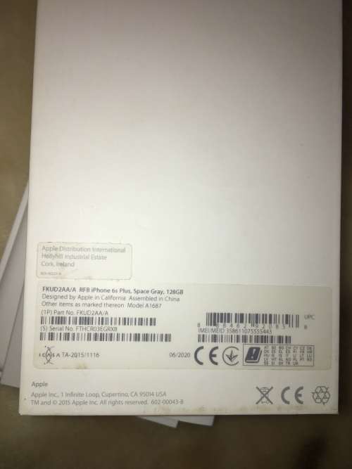 Iphone 6s plus 128gb