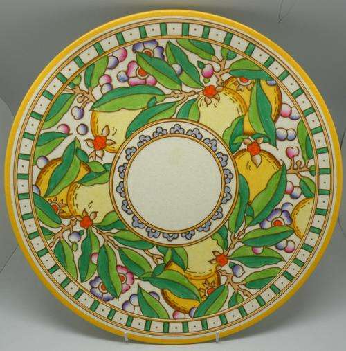 Burslem Charlotte Rhead charger