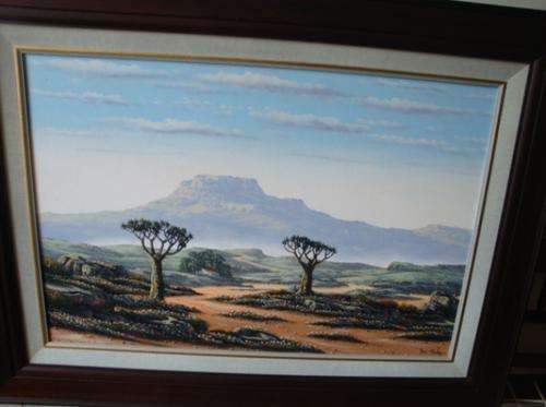 Paul Munro ,Large ! Oil  Landscape Painting