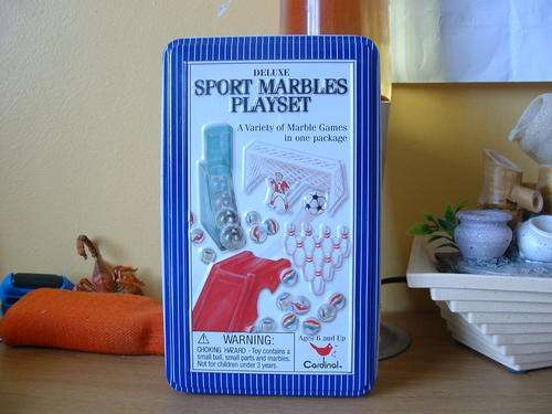 Full deluxe sports marble playset