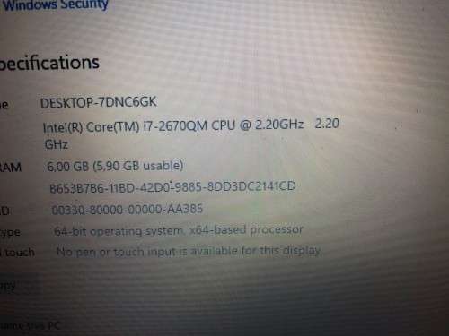 Dell Vostro i7 17` Laptop