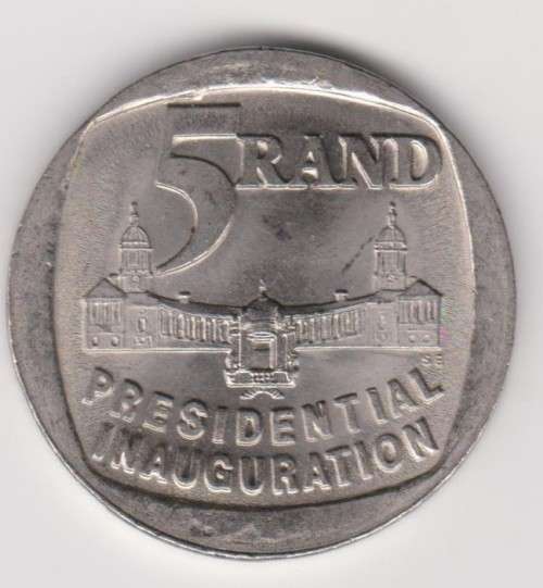 1994 Presidential Inauguration R5 Error coin