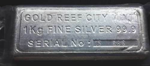1 Kg Silver Bar