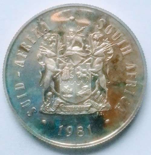 1981 SA Silver R1 Coat of Arms
