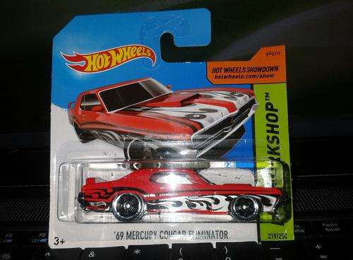 Hot Wheels '69 Mercury Cougar Eliminator (Short Card )