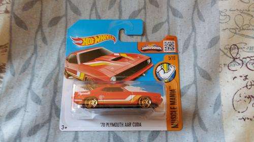 Hot Wheels '70 Plymouth AAR Cuda (Short Card)
