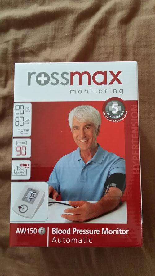 rossmax blood pressure monitor