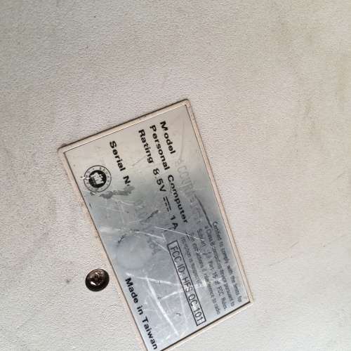 Vintage Laptop - Accura 101 8088 cpu