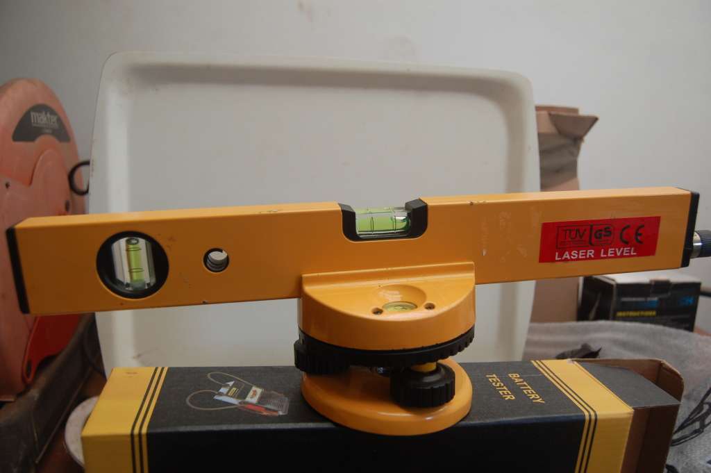 TUV LAZER SPIRIT LEVEL AND HOLDING HEAD (NO TRIPOD)
