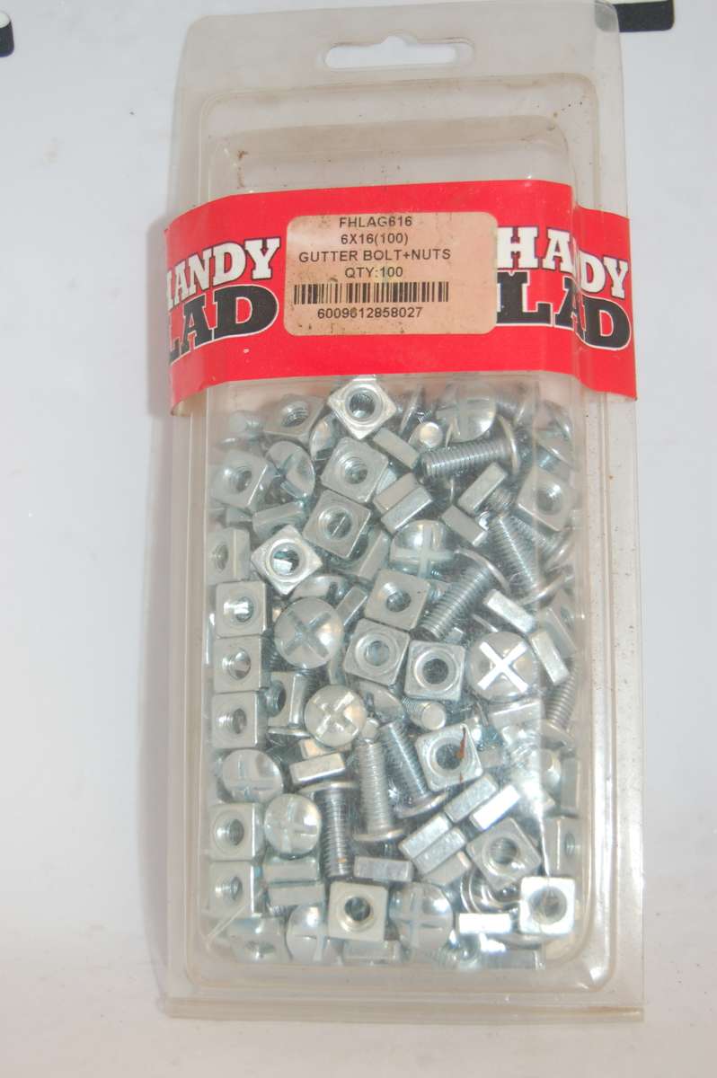 HANDY LAD PACK OF BOLT AND NUT SET 8MM 20MM