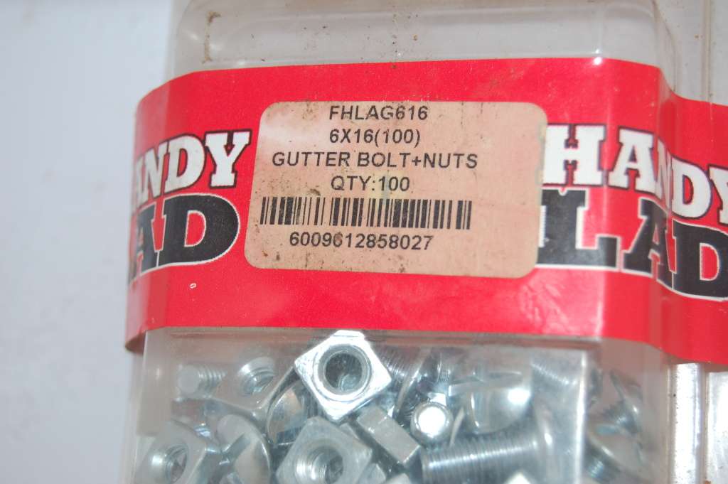 HANDY LAD PACK OF BOLT AND NUT SET 8MM 20MM