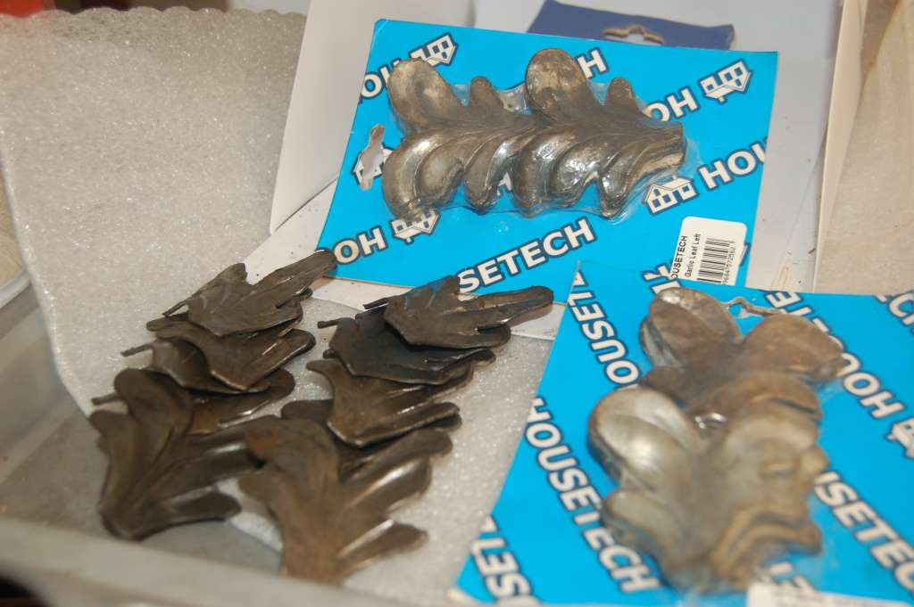 GLR GARLIC LEAF PATTERN IN STEEL FOR WELDING GATE/CHAIR/TABLE FINISH LOOK 12 PIECES PER PACK