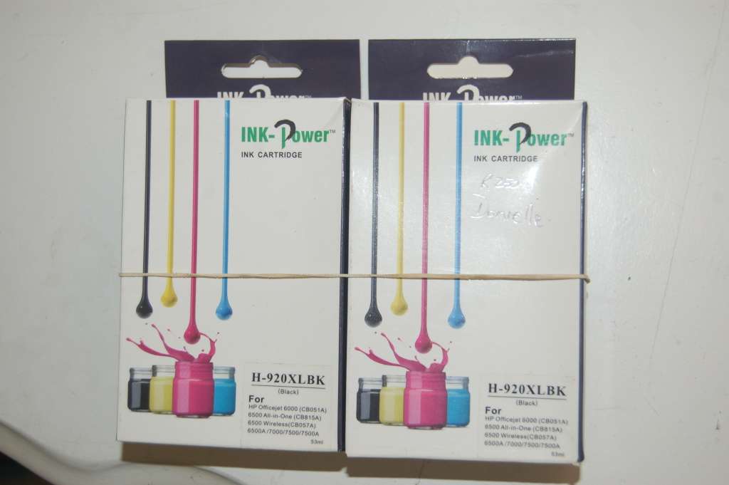 INK POWER H-920 XLBK FOR HP OFFICEJET 6000 AND 6500MODELS