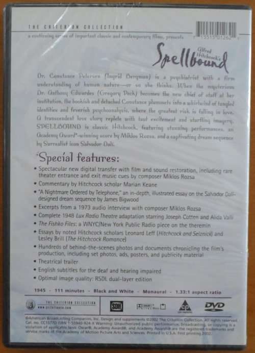 Spellbound (The Criterion Collection)