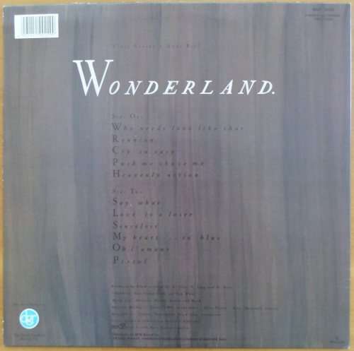 Erasure - Wonderland