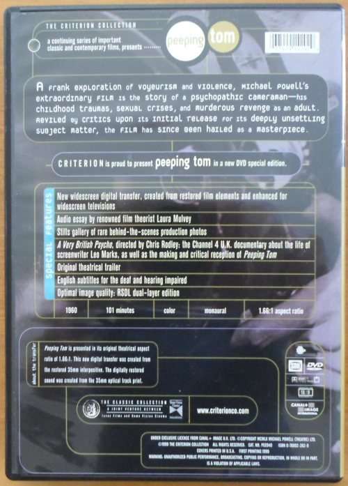 Peeping Tom (The Criterion Collection)