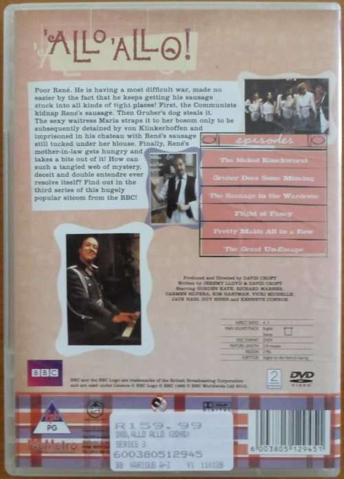 `Allo `Allo! - The Complete Series Three