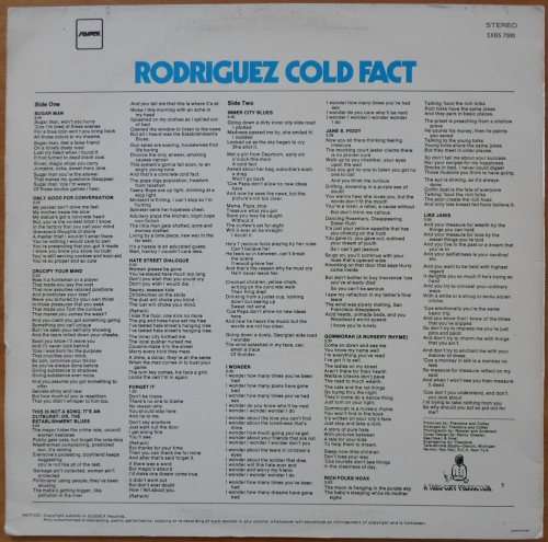 Rodriguez - Cold Fact