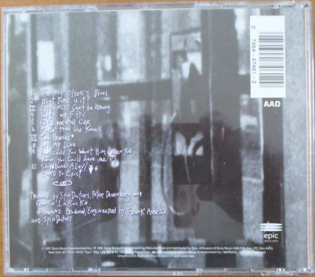 Spin Doctors - Pocket Full of Kryptonite